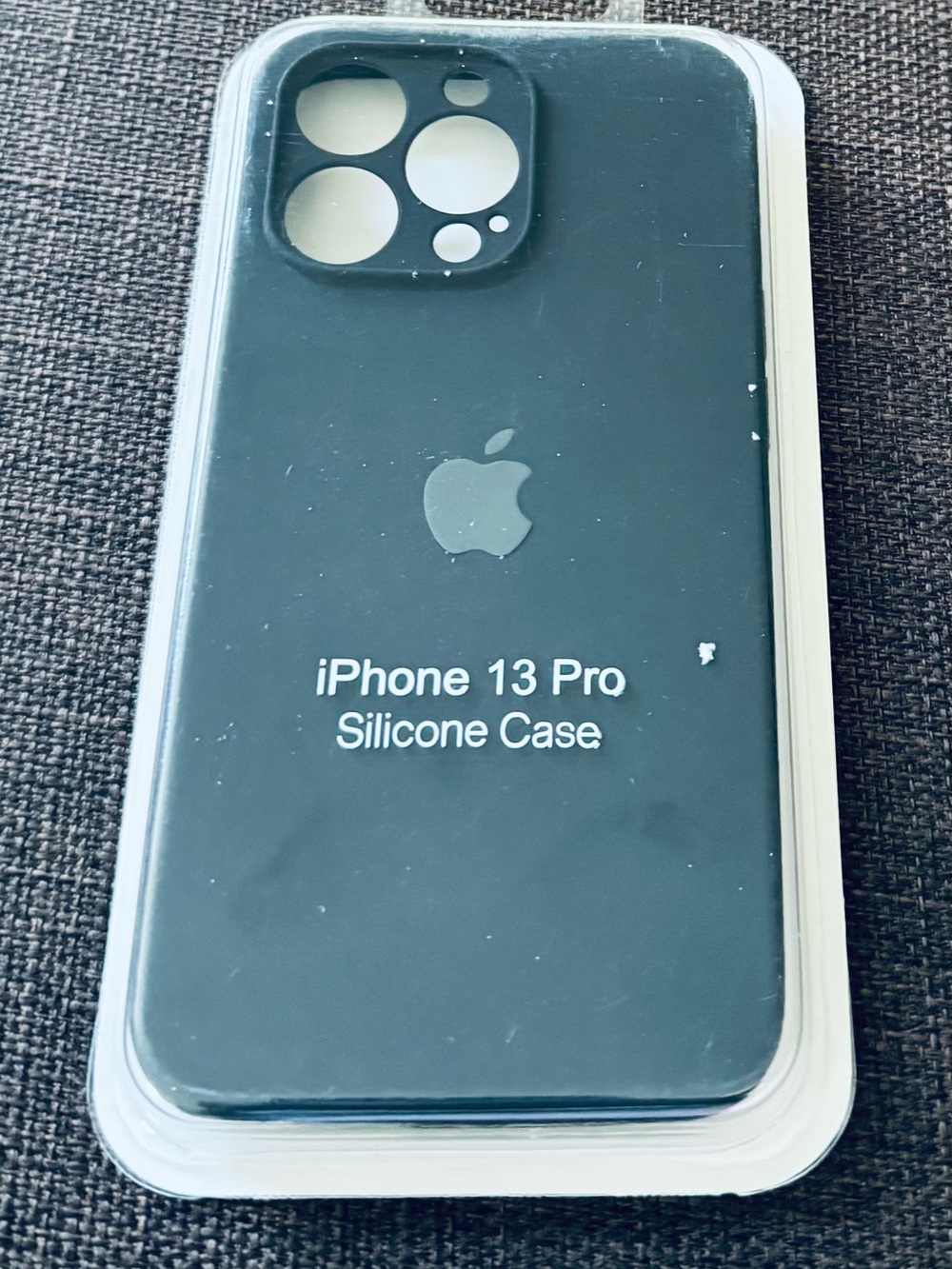 Apple iPhone 13 Pro Silicone Case - Black
